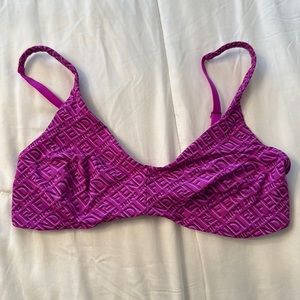 FENDI X SKIMS BRALETTE - size Medium purple